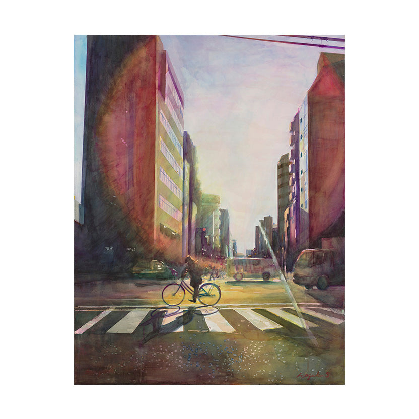 額付き No: 005「in the afternoon」