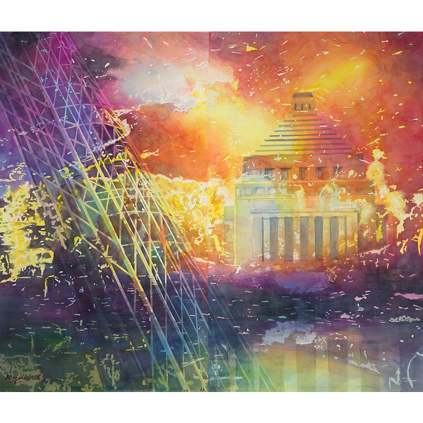 額付き No: 009「The day after tomorrow Ⅱ」