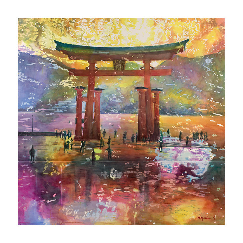 額付き No: 026「ITSUKUSHIMA」