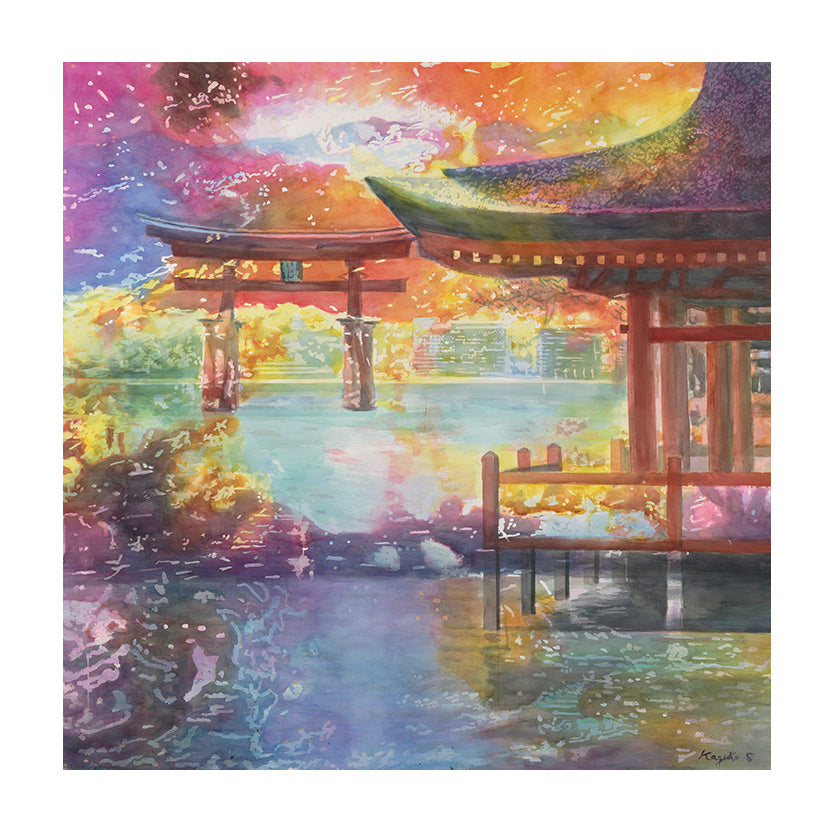 額付き No: 036「希望の光 Ⅰ」