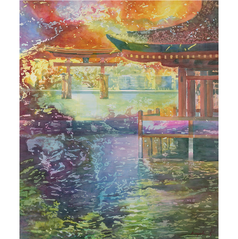 額付き No: 037「希望の光 Ⅱ」